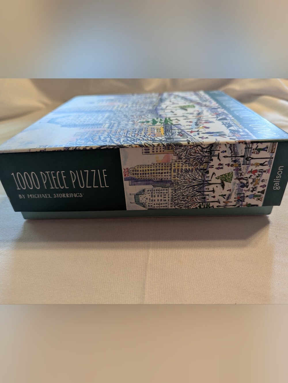 Winter In Central Park 1000 Piece Jigsaw Puzzle By Galison - Picture 6 of 7